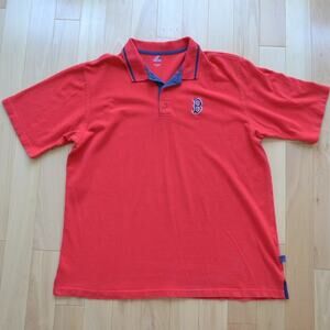 Majestic Boston Red Sox Polo Shirt Size XL